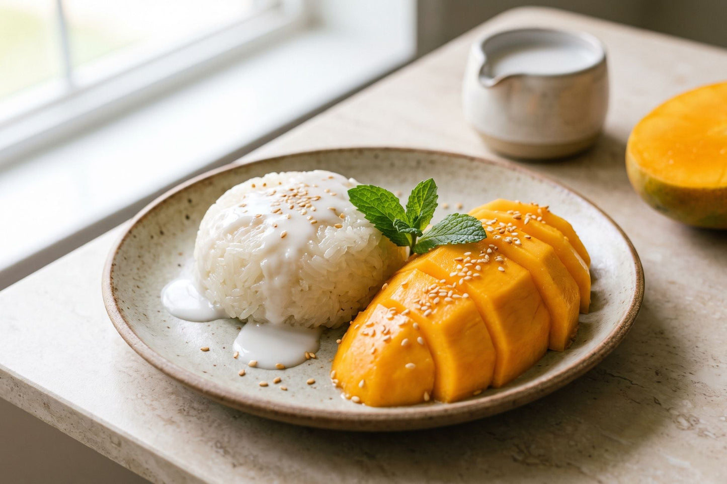 Mango sticky rice la ricetta thai con il mango siciliano