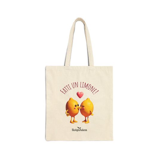 Bag in tela "Fatti un limone"